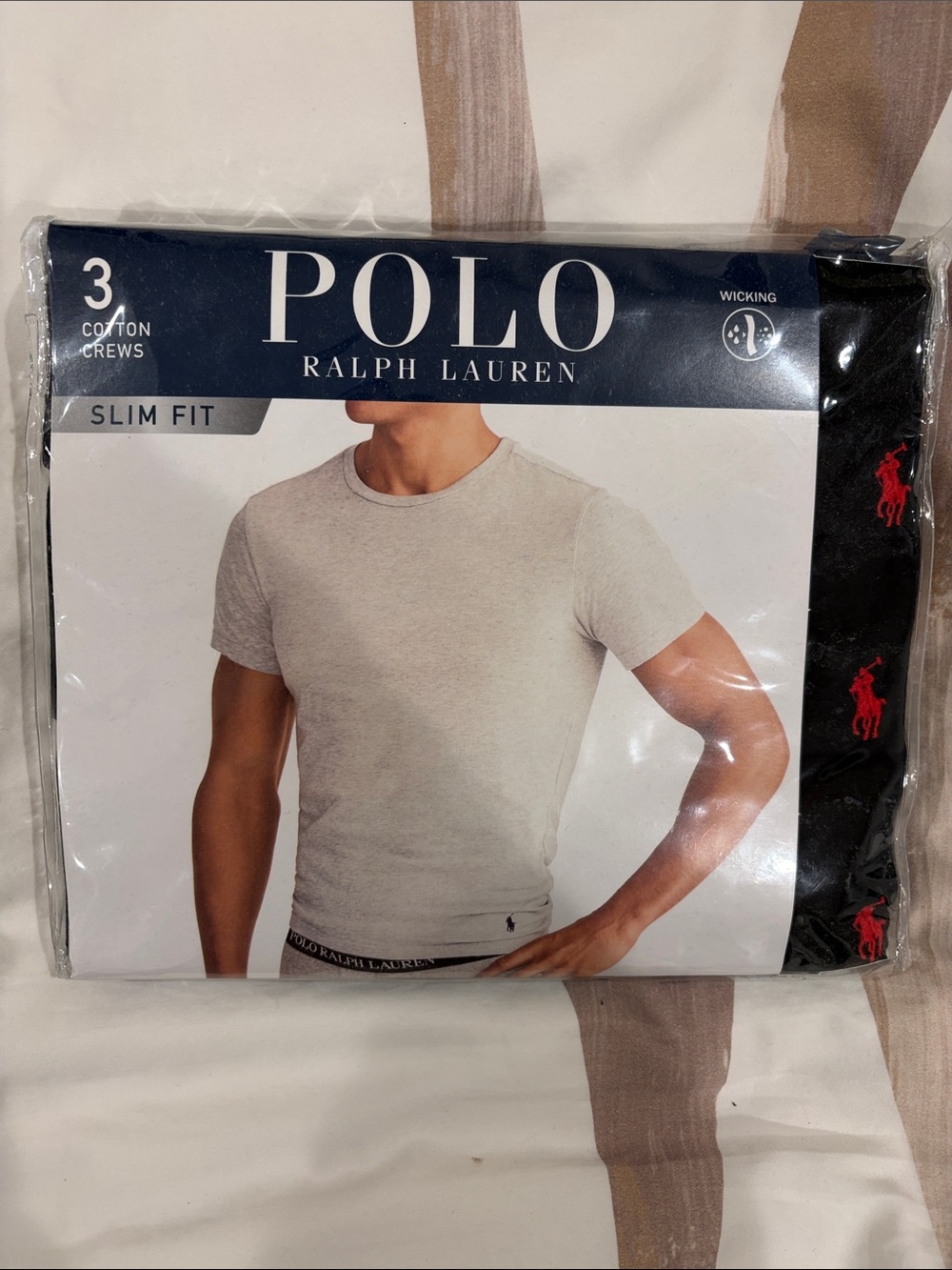 Polo by Ralph Lauren Men’s Slim Fit Crew Neck T-Shirt - black